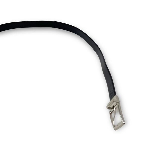 Perry Ellis Reversible Leather Black Brown Belt Men's Size 42 - Picture 9 of 9